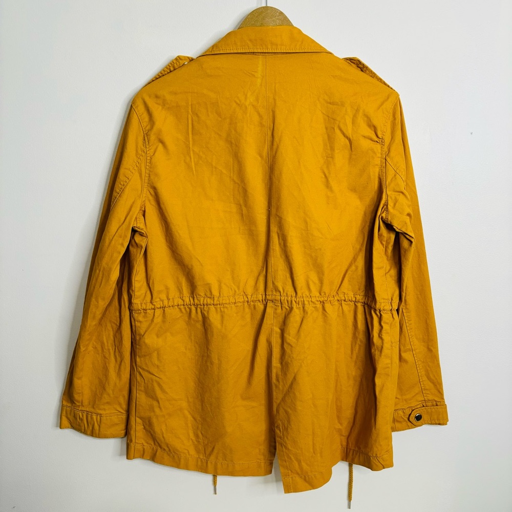 Outer Edge Mustard Yellow Drawstring Utility Jack… - image 4